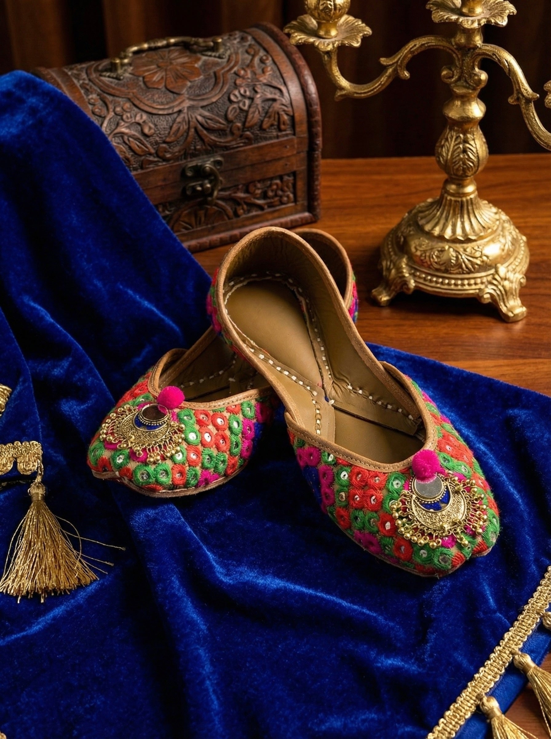 Chand Phulkari (Multi Color )