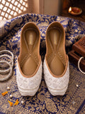 Ivory Pearl & Sequin Bridal Jutti